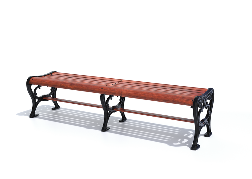 with premium Jatoba hardwood seating